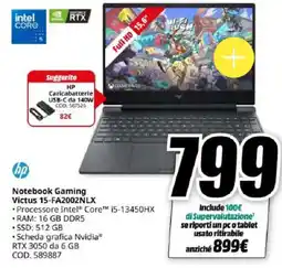 MediaWorld Notebook Gaming Victus offerta