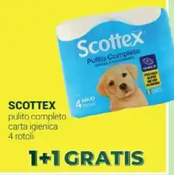 Tigotà Scottex pulito completo carta igienica offerta