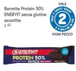 Famila Market Barrette Protein 50% ENERVIT senza glutine assortite offerta