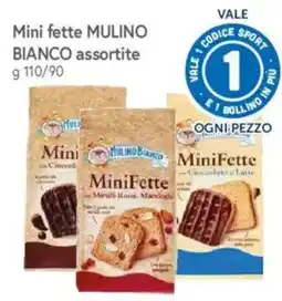 Famila Market Mini fette MULINO BIANCO assortite offerta