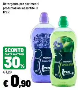 Iper La Grande Detergente per pavimenti Iper offerta