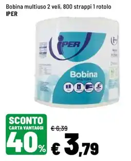 Iper La Grande Bobina multiuso Iper offerta