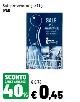 Iper La Grande Sale per lavastoviglie Iper offerta