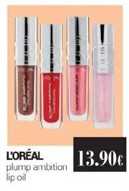 Tigotà L'Oréal plump ambition lip oil offerta