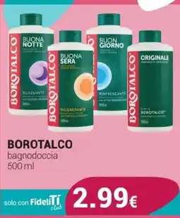 Tigotà Borotalco bagnodoccia offerta