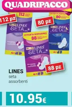 Tigotà Lines seta assorbenti offerta