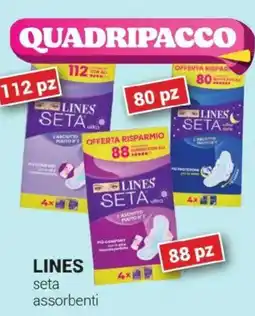 Tigotà Lines seta assorbenti offerta