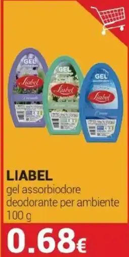 Tigotà Liabel gel assorbiodore deodorante per ambiente offerta