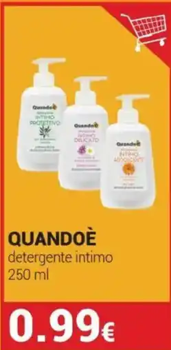 Tigotà Quandoè detergente intimo offerta