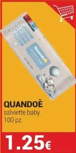 Tigotà Quandoè salviette baby offerta