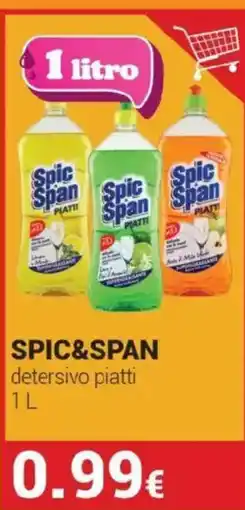 Tigotà Spic&Span detersivo piatti offerta