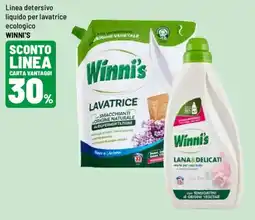 Iper La Grande Winni's detergente liquido per lavatrice offerta