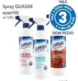 Famila Market Spray QUASAR assortiti offerta