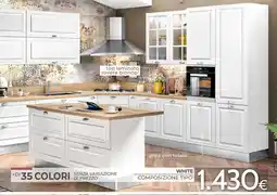 Mondo Convenienza Cucina white offerta