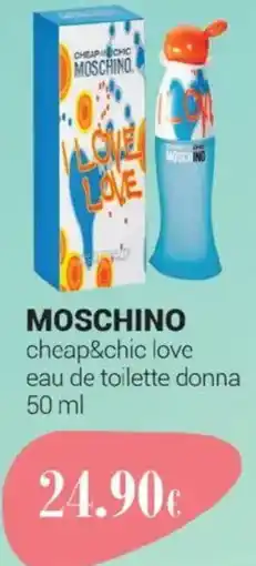 Tigotà Moschino cheap & chic love eau de toilette donna offerta