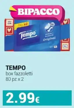 Tigotà Tempo box fazzoletti offerta