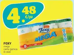Tigotà Foxy carta igienica offerta