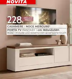 Mondo Convenienza Porta TV Fantasy offerta