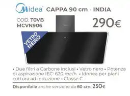 Mondo Convenienza Cappa Midea 90 cm offerta