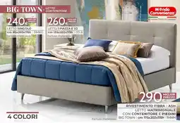 Mondo Convenienza Big Town letto contenitore offerta