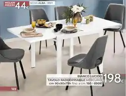 Mondo Convenienza Tavolo raddoppiabile Mercurio offerta
