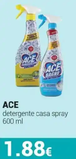Tigotà ACE detergente casa spray offerta