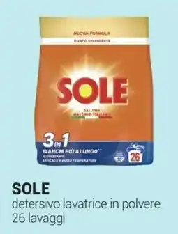 Tigotà Sole detersivo lavatrice in polvere offerta
