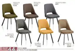 Mondo Convenienza Sedia Alba offerta