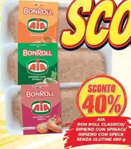 DEM Bon Roll AIA senza glutine offerta