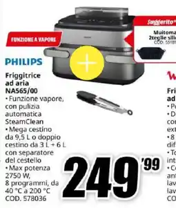 MediaWorld Philips friggitrice ad aria offerta