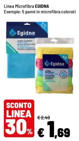Iper La Grande Panni in microfibra Egidna offerta