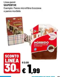 Iper La Grande Panno microfibra Scozzese offerta