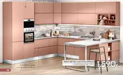 Mondo Convenienza Rosa retrò laccato opaco offerta