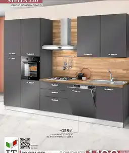 Mondo Convenienza Stella 330 Grigio Londra Opaco offerta