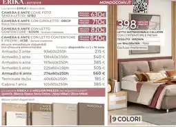 Mondo Convenienza Letto matrimoniale Calliope offerta