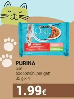 Tigotà Purina one bocconcini per gatti offerta