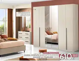 Mondo Convenienza Camera completa senza letto Eleonora offerta