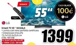 MediaWorld Smart TV 55" 55C65LA offerta