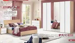 Mondo Convenienza Camera completa senza letto Ischia offerta