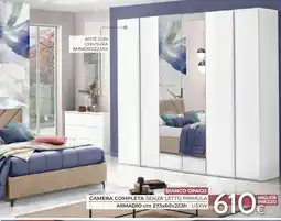 Mondo Convenienza Camera completa senza letto Primula offerta