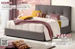 Mondo Convenienza Letto matrimoniale con contenitore selene offerta