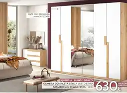 Mondo Convenienza Camera completa senza letto Erika offerta