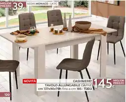 Mondo Convenienza Tavolo allungabile Dafne offerta