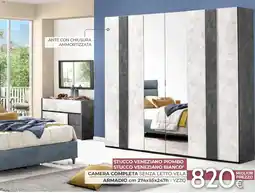 Mondo Convenienza Camera completa senza letto vela offerta