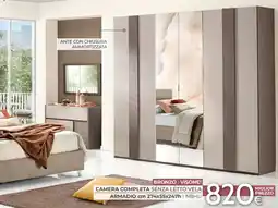 Mondo Convenienza Camera completa senza letto Vela offerta