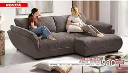 Mondo Convenienza Divano letto con penisola Palmanova offerta