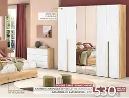 Mondo Convenienza Camera completa senza letto donatella offerta
