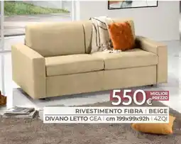 Mondo Convenienza Divano Letto GEA offerta