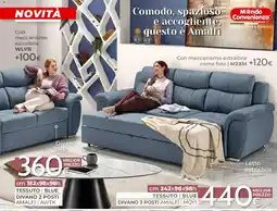 Mondo Convenienza Divano 2 posti Amalfi offerta