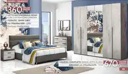 Mondo Convenienza Letto matrimoniale Noah offerta
